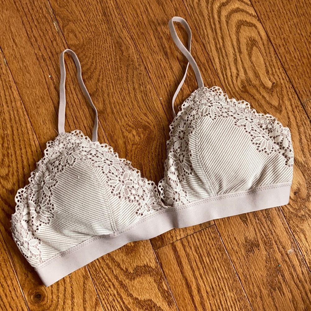 pale purple aerie bralette